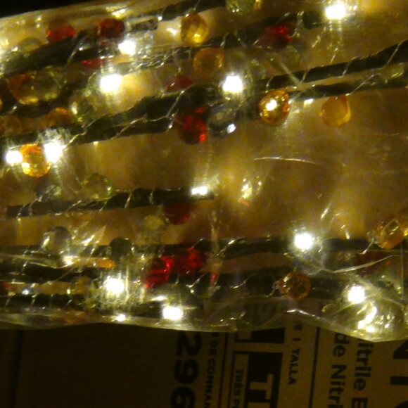 Jeweled LED Lights Branches 30" River of Goods SNBC 50 LED 100 Faceted Beads - Picture 10 of 16